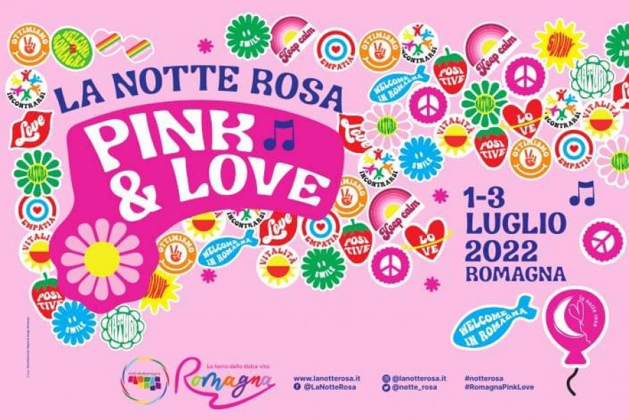Dall’1 al 3 luglio tutta la Riviera Romagnola si tinge di rosa